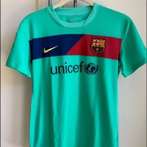 2010-2011 FC Barcelona UNICEF jersey shirt